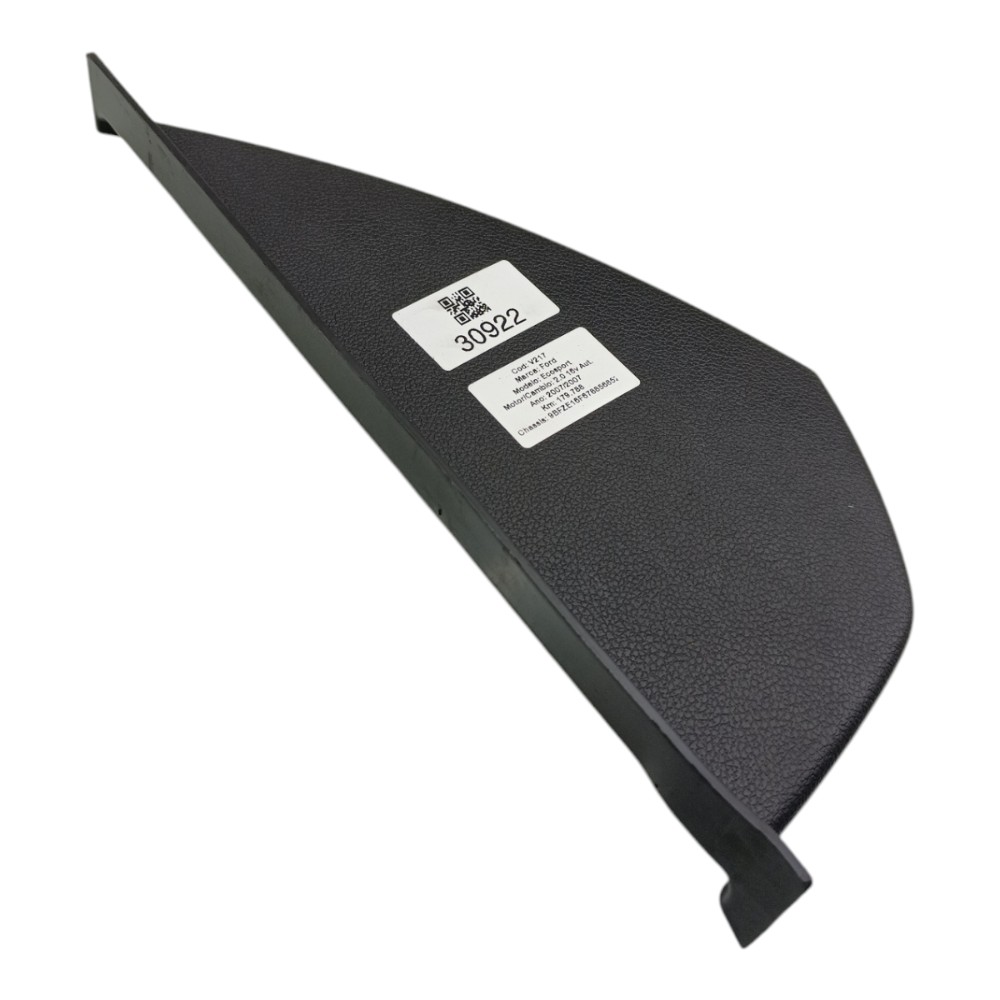 Acabamento Esquerdo Capa Painel Ford Ecosport 2007 2008 2009 Preto 2