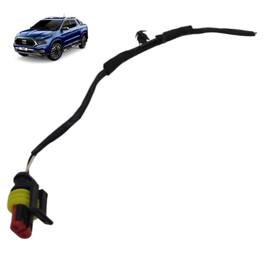 Plug conector fechadura capô Fiat toro 2025 2024 2023 2022 1