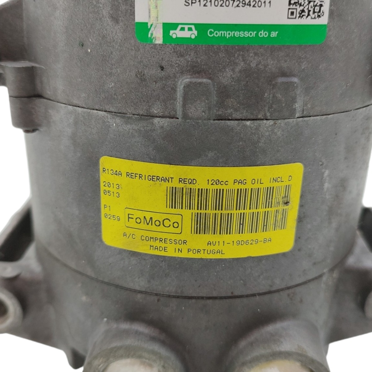 Compressor Ar Ford New Fiesta Ecosport 1.5 1.6 16v 2014 2015 7