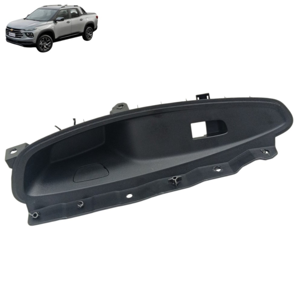 Puxador Interno Porta Dianteira Direita Gm Montana 2025 2026 Preto Dianteira