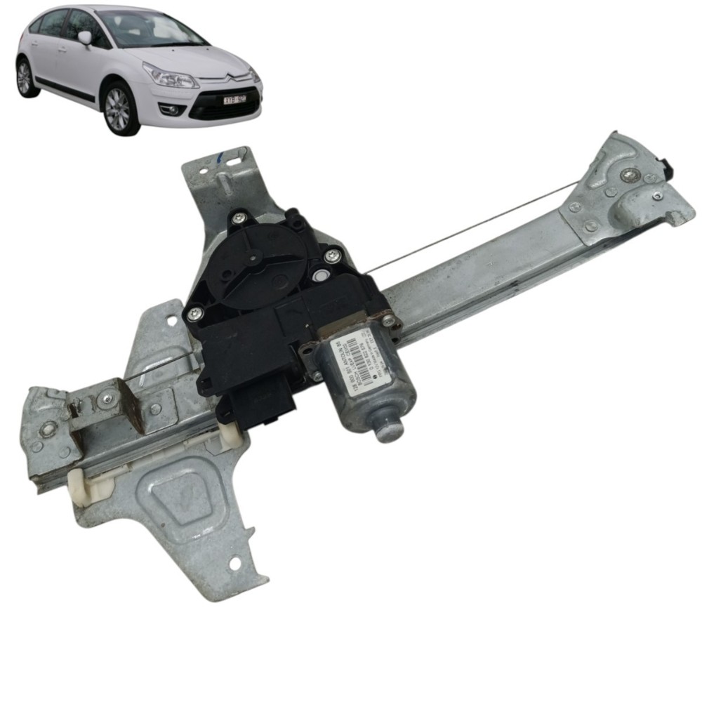 Máquina Vidro Traseira Direita Citroen C4 2009 2010 2011
