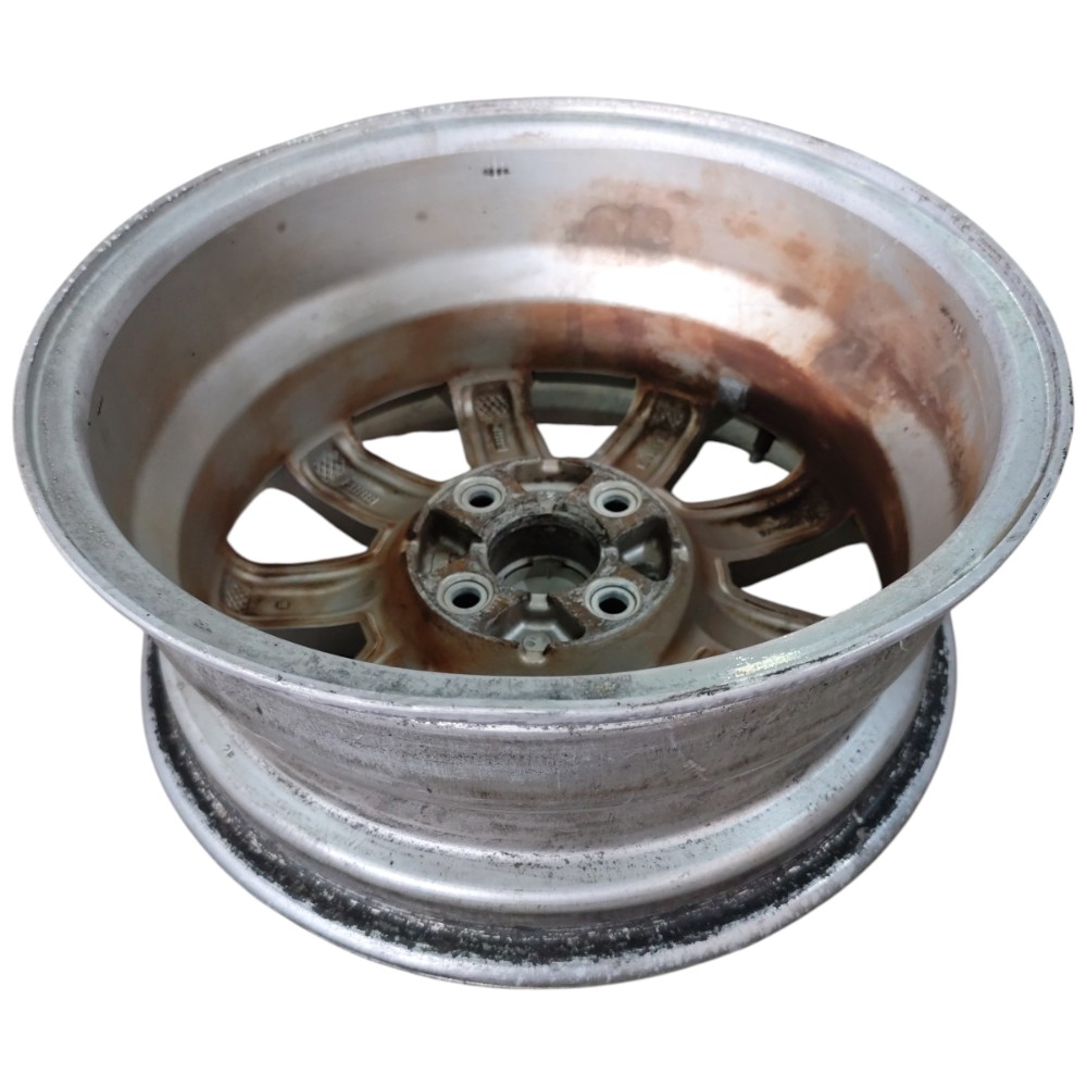 Roda Aro 15 Liga Leve 4×100 Gm Meriva Prisma Corsa Reformar Cinza 4