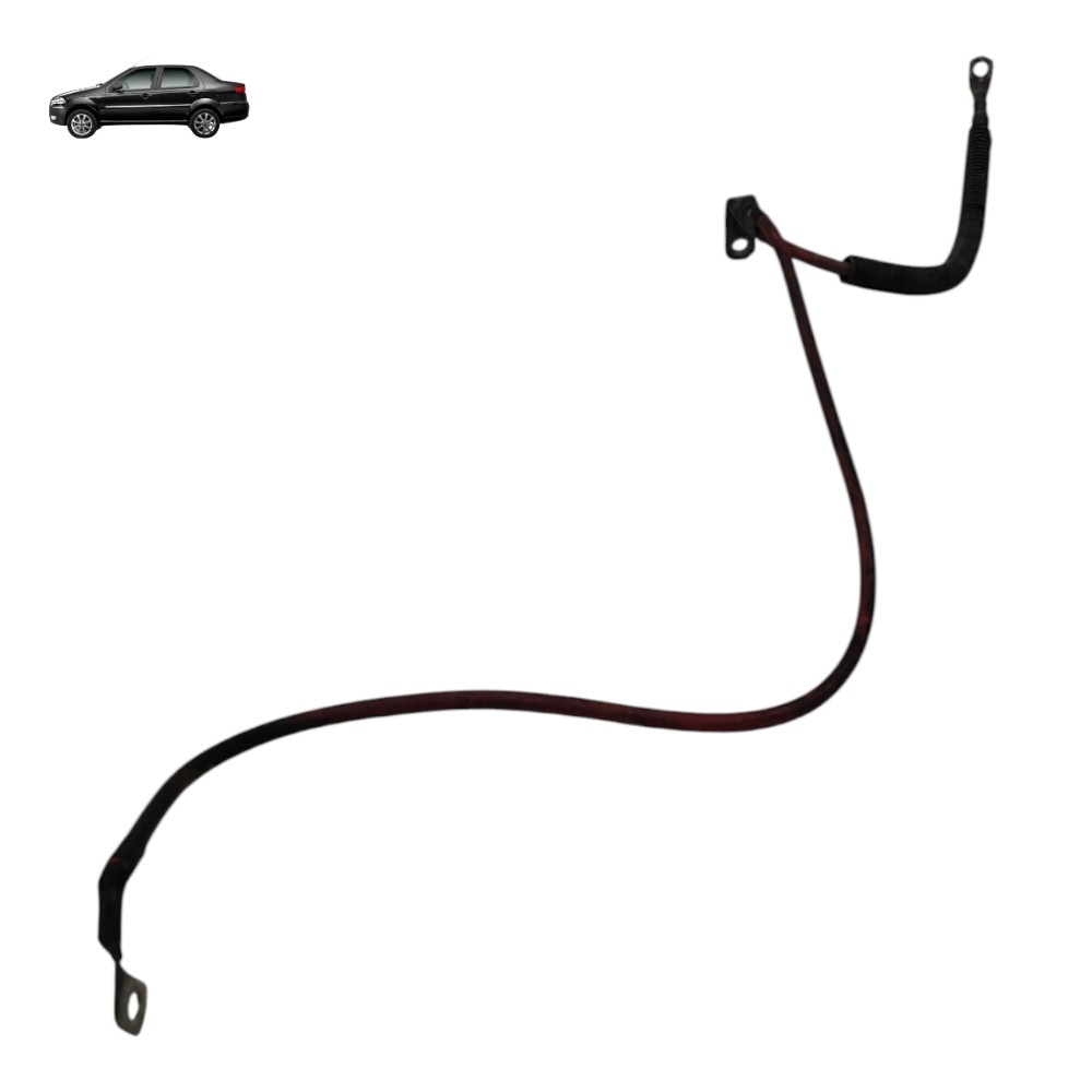 Cabo polo positivo bateria fiat siena palio 2010 2011 2012