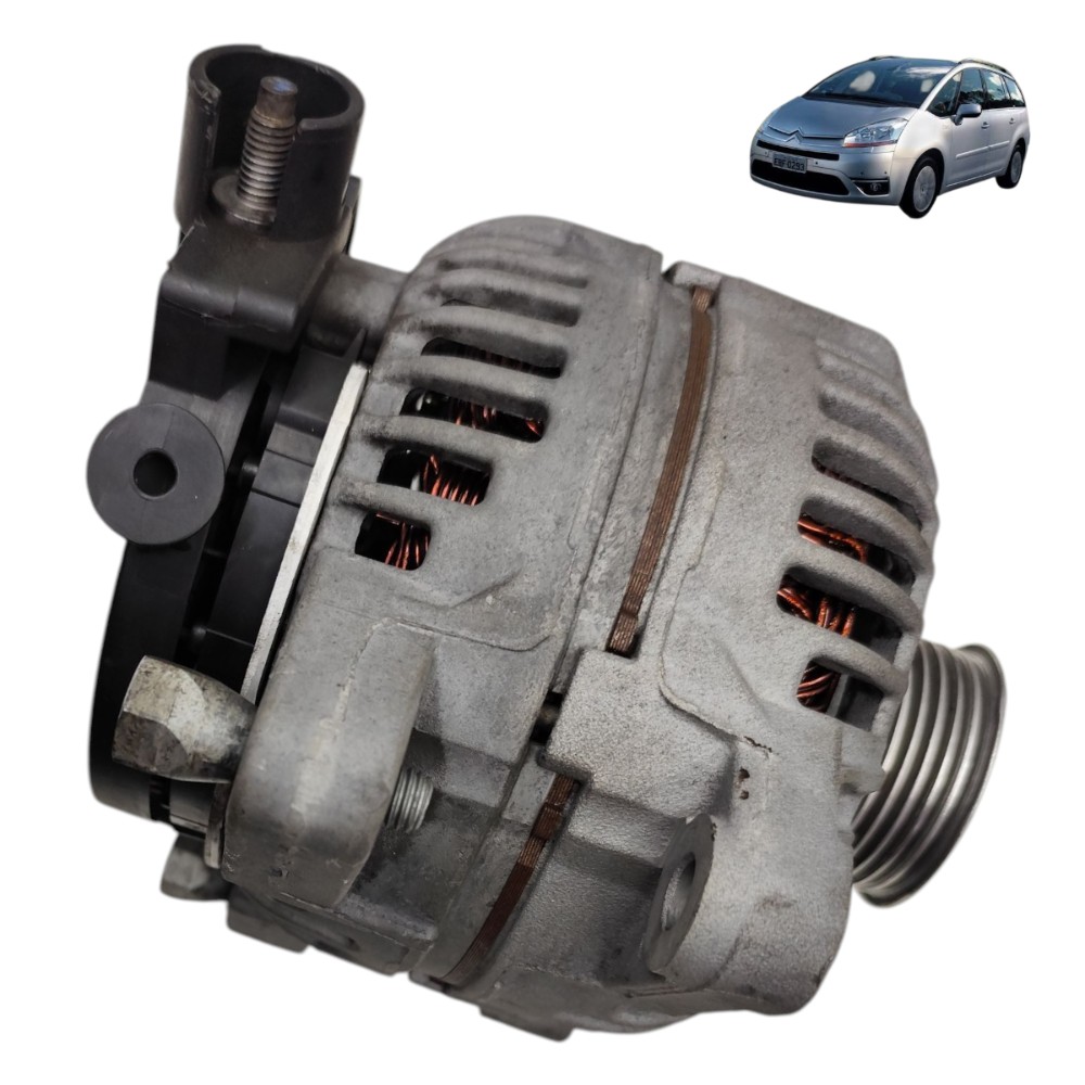 Alternador 150a citroen grand c4 307 2.0 2008 2009 2010 2011