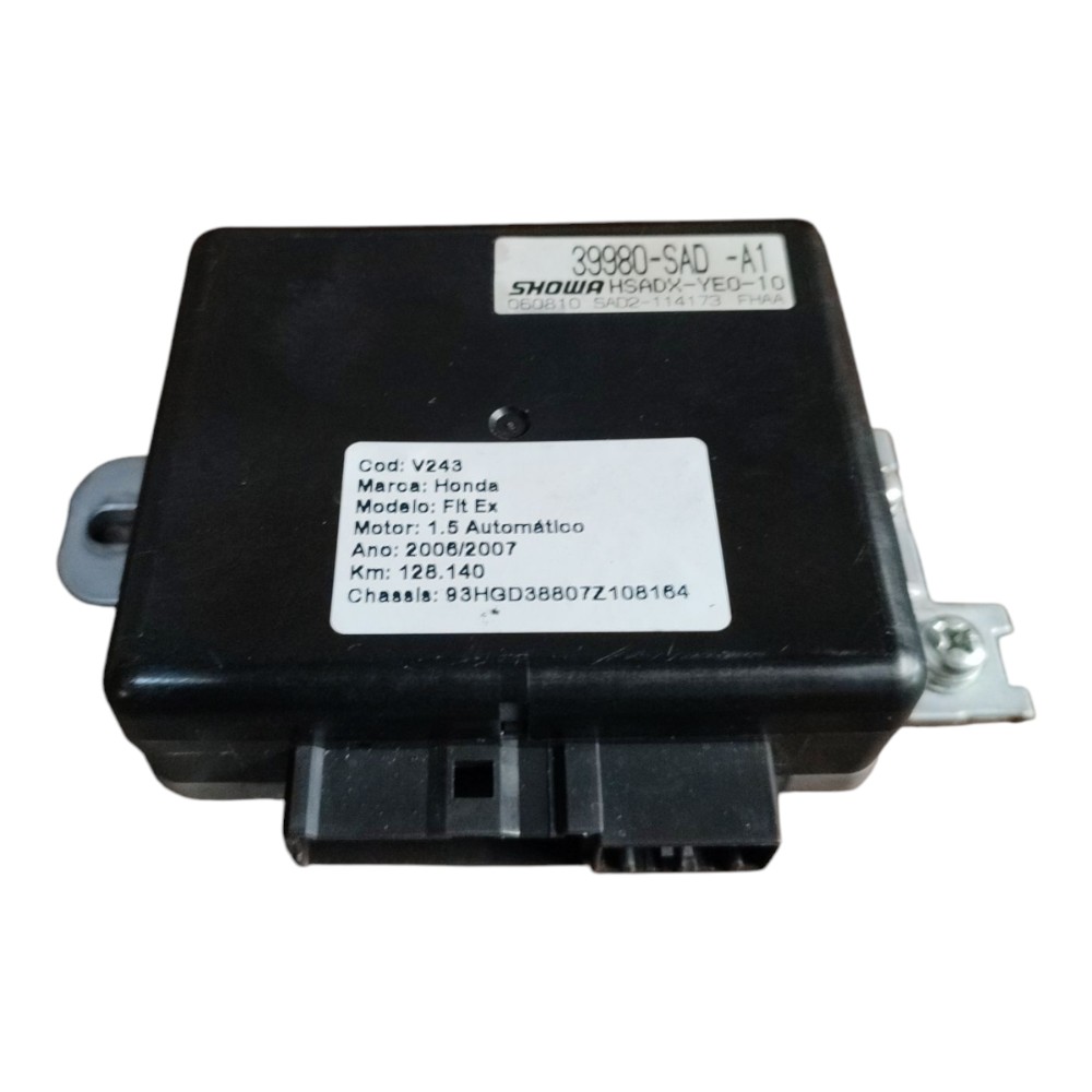 Kit Code Modulo Injeção Honda Fit Ex 1.5 Automátic 2006 2007 9