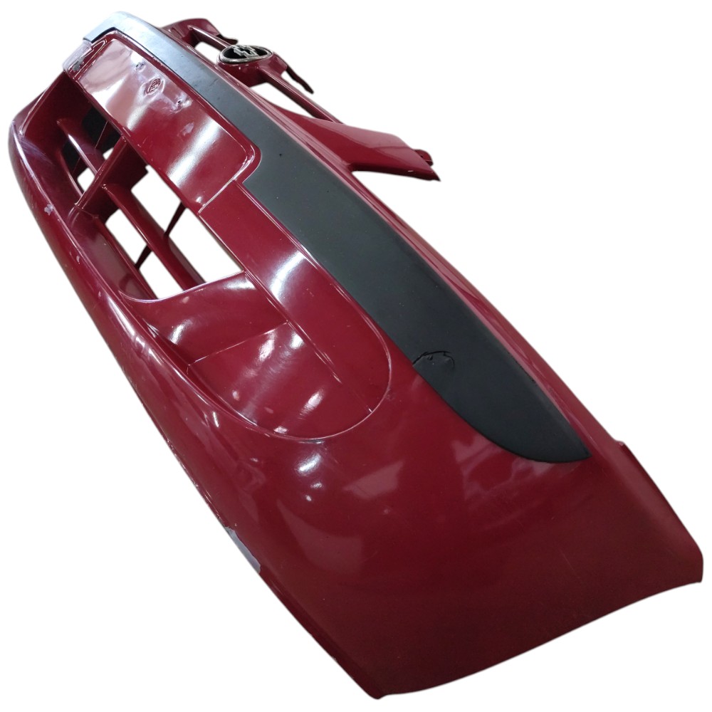 Parachoque Dianteiro Gm Celta 2002 2003 2004 2005 Detalhes Vermelho 2