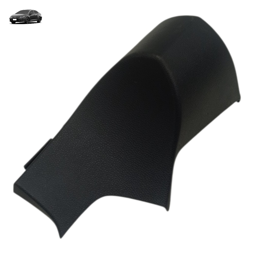 Moldura Acabamento Painel Esquerdo Toyota Corolla 2021 2022 Preto Moldado