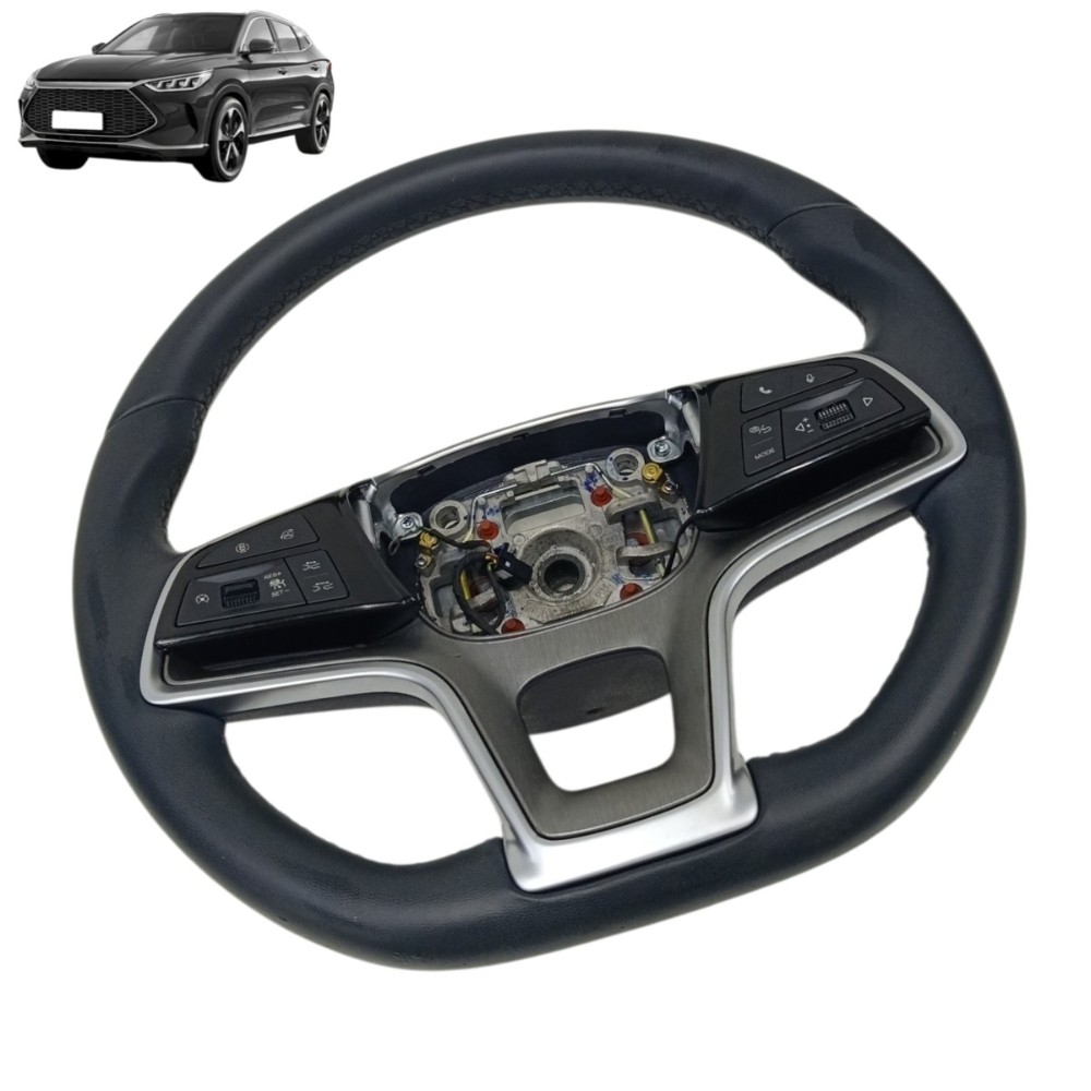 Volante Direção Byd Song Plus Gs 2025 2024 2023 Preto