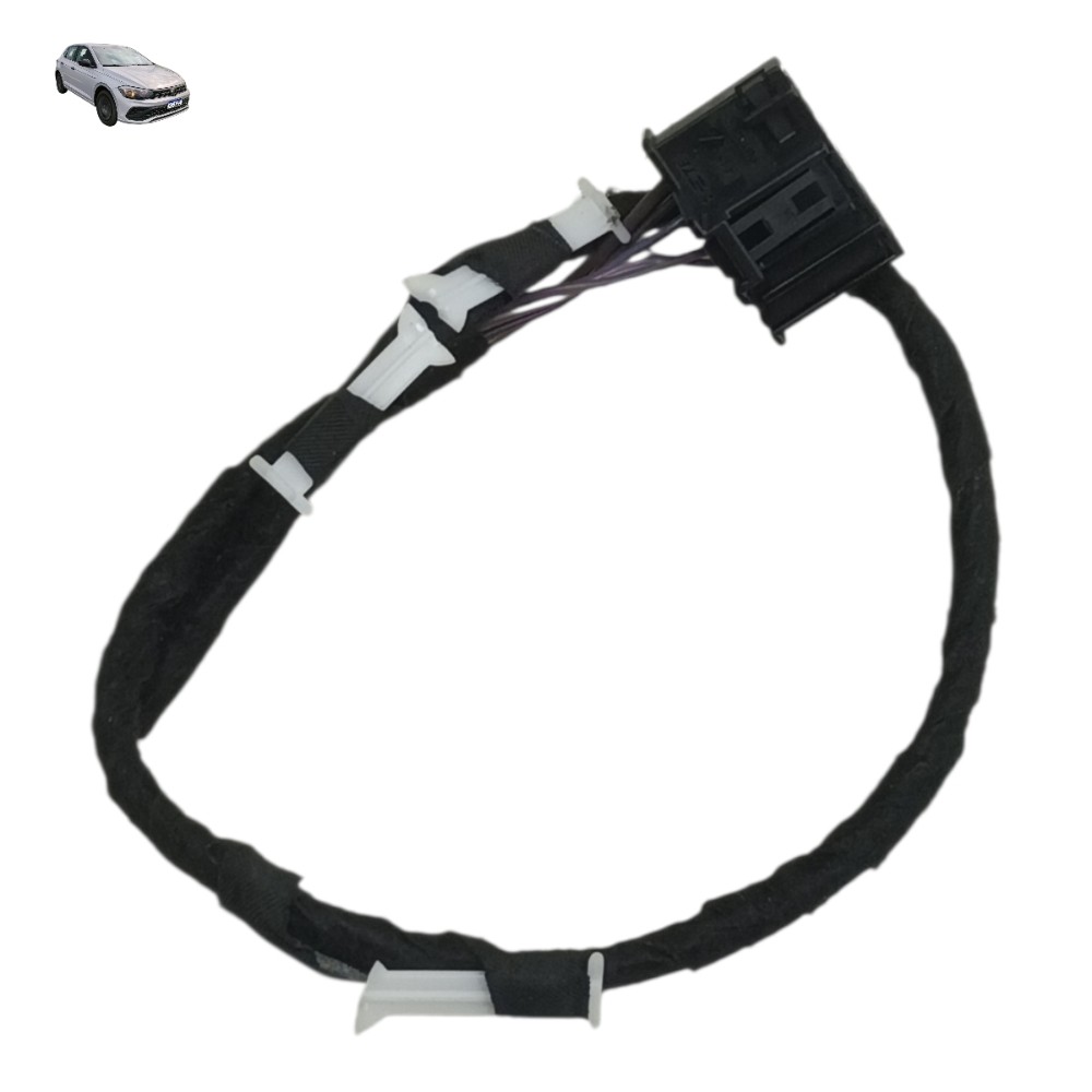 Plug Conector Fechadura Dianteira Esquerda Vw Polo 2026 2025
