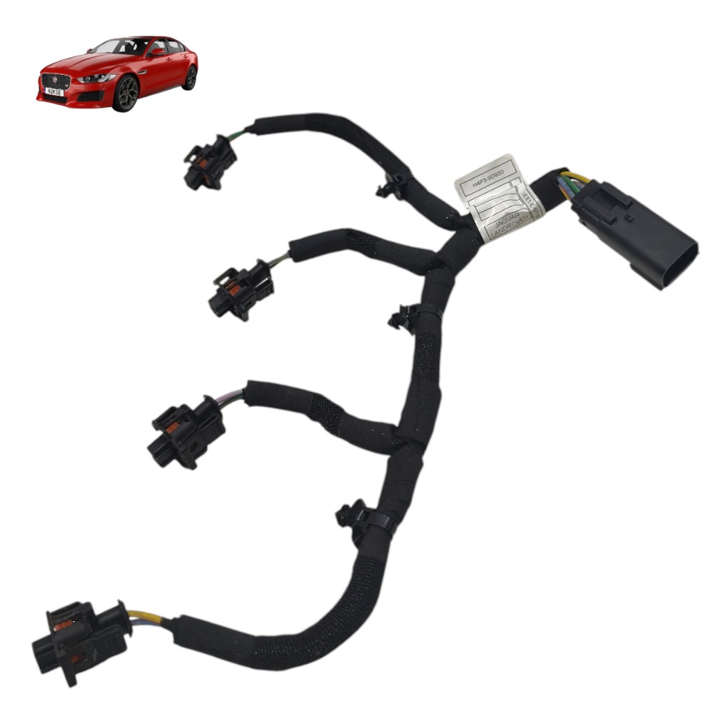 Chicote bico injetor jaguar xe 2.0 p250 2019 2018 2017 2016 1
