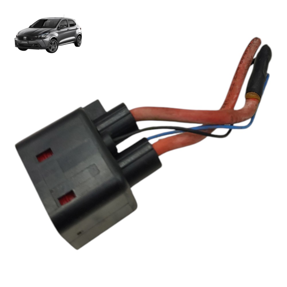 Plug conetor relé ar condicionado  fiat argo 2024 1