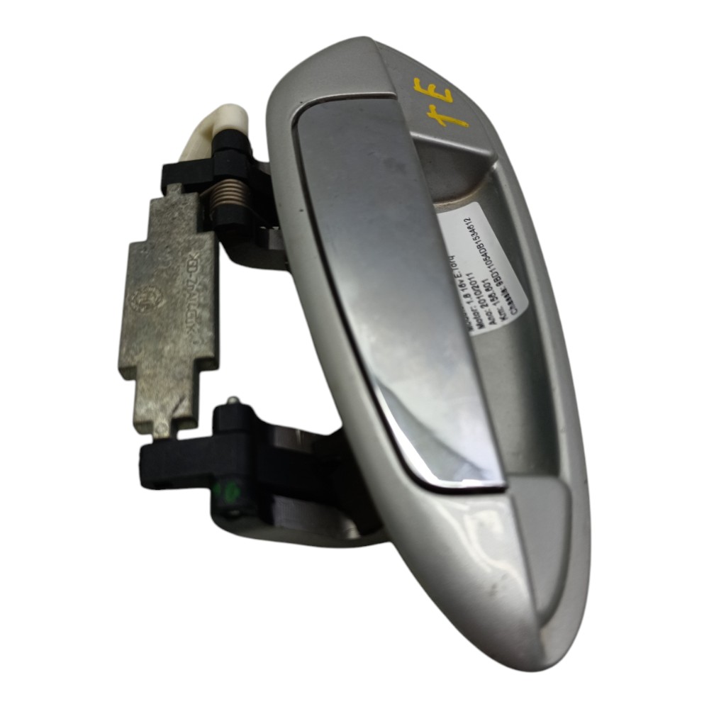 Maçaneta Externa Traseira Esquerda Fiat Linea 2009 2010 2011 Prata Traseira 2