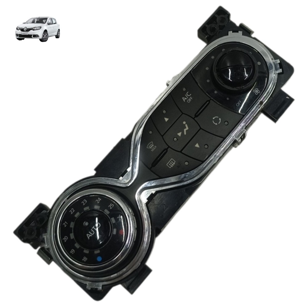 Comando Ar Condicionado Renault Sandero 2016 2017 2018 2019 1
