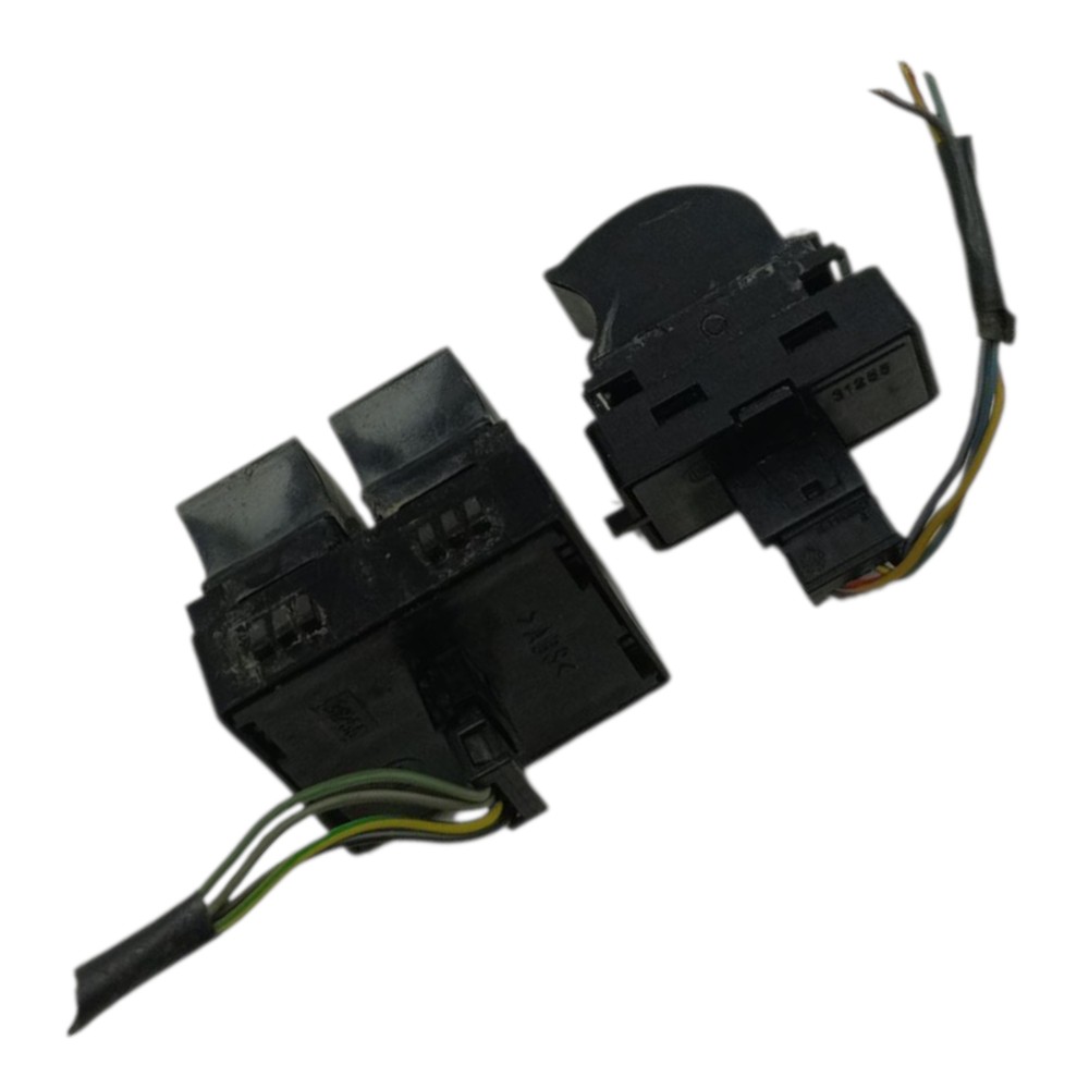 Kit botão vidro elétrico dianteiro Fiat Idea 2012 2013 2014 4
