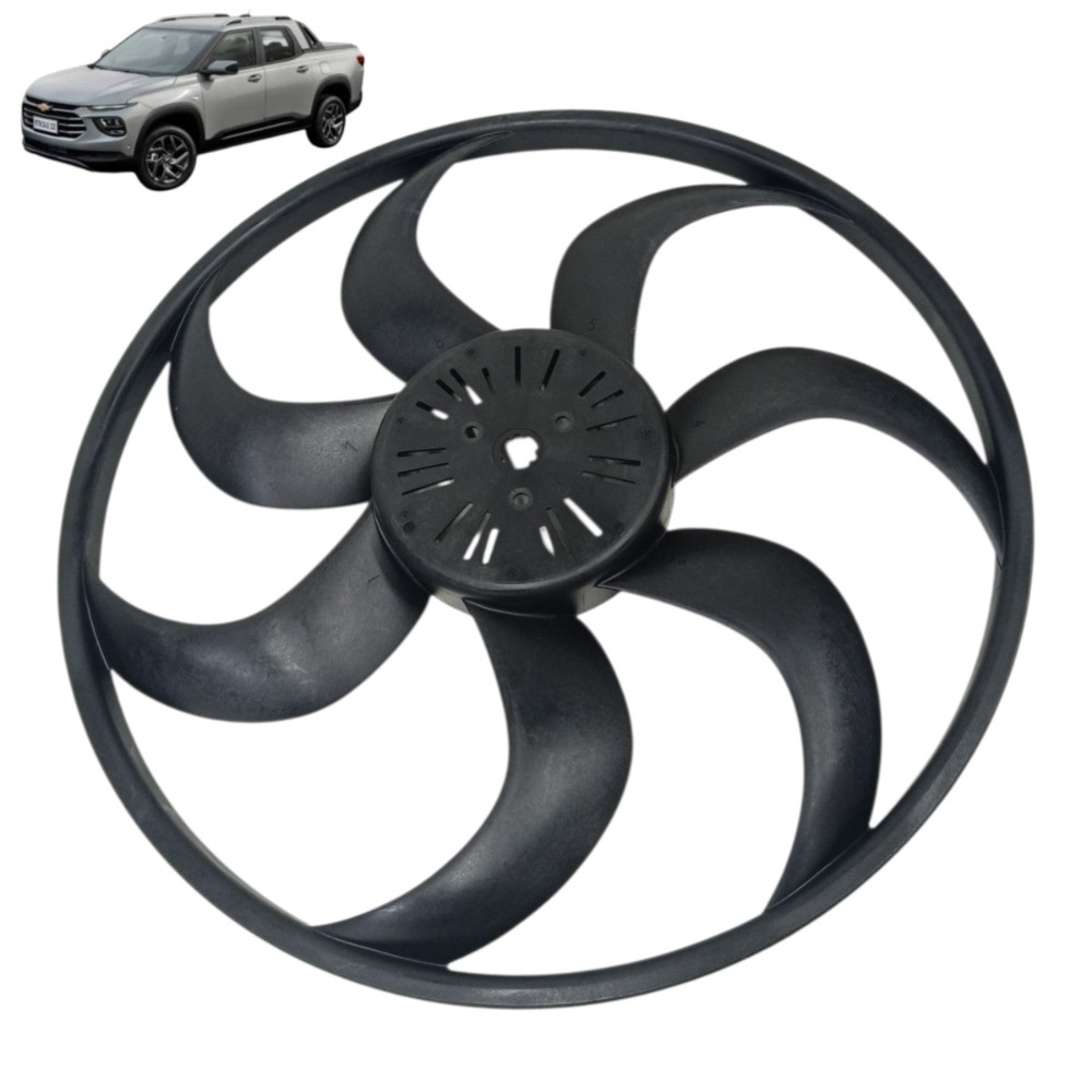 Hélice Ventoinha Radiador Gm Montana 1.2 Turbo 2026 2025 24