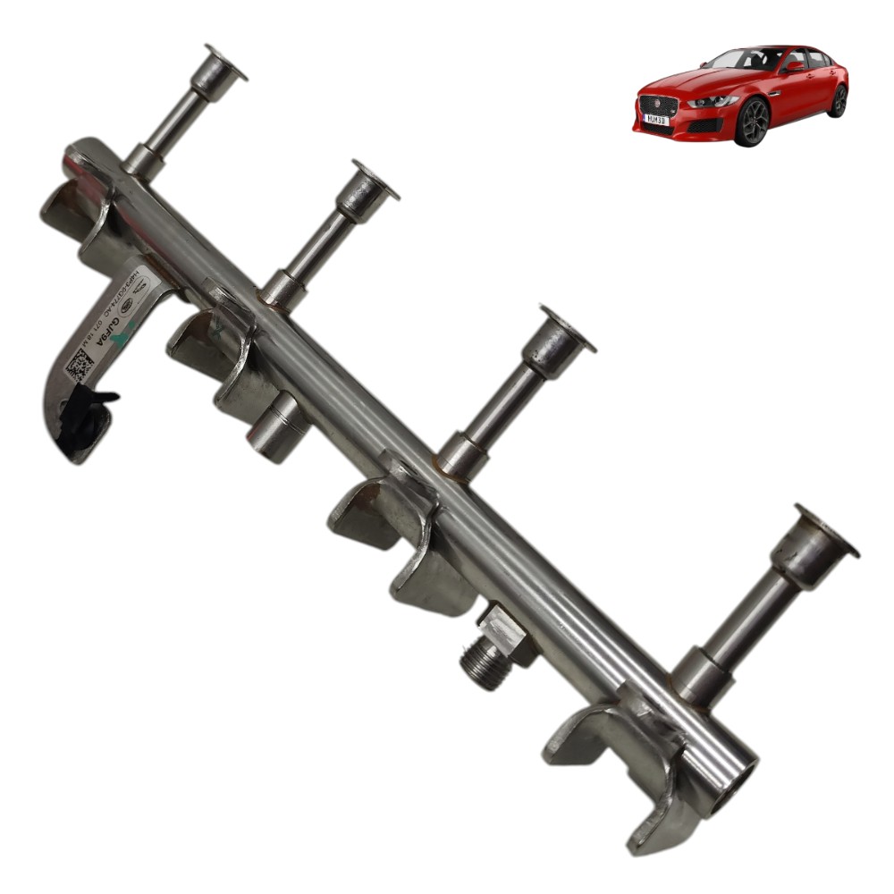Flauta bico injetor jaguar xe 2.0 p250 2016 2017 2018 2019 1