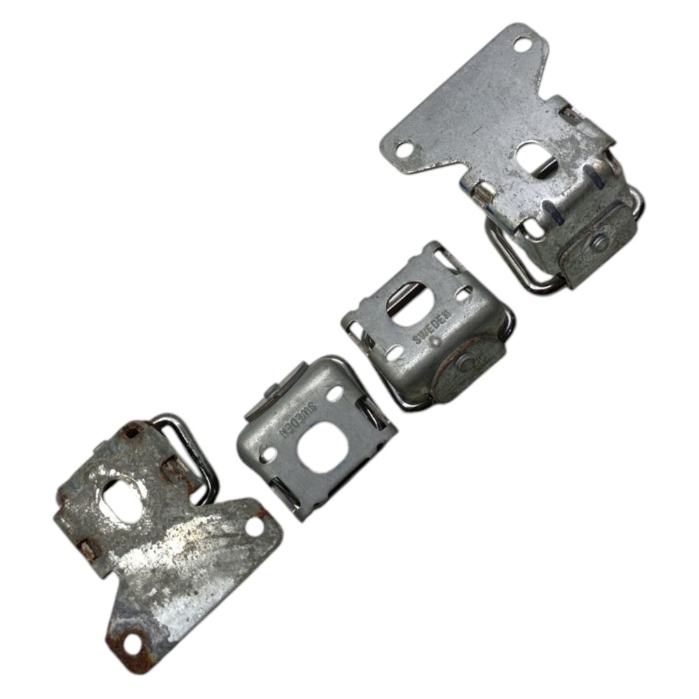 Jogo Grampo Fixação Porta Malas Volvo S60 2010 2011 2012 13 2