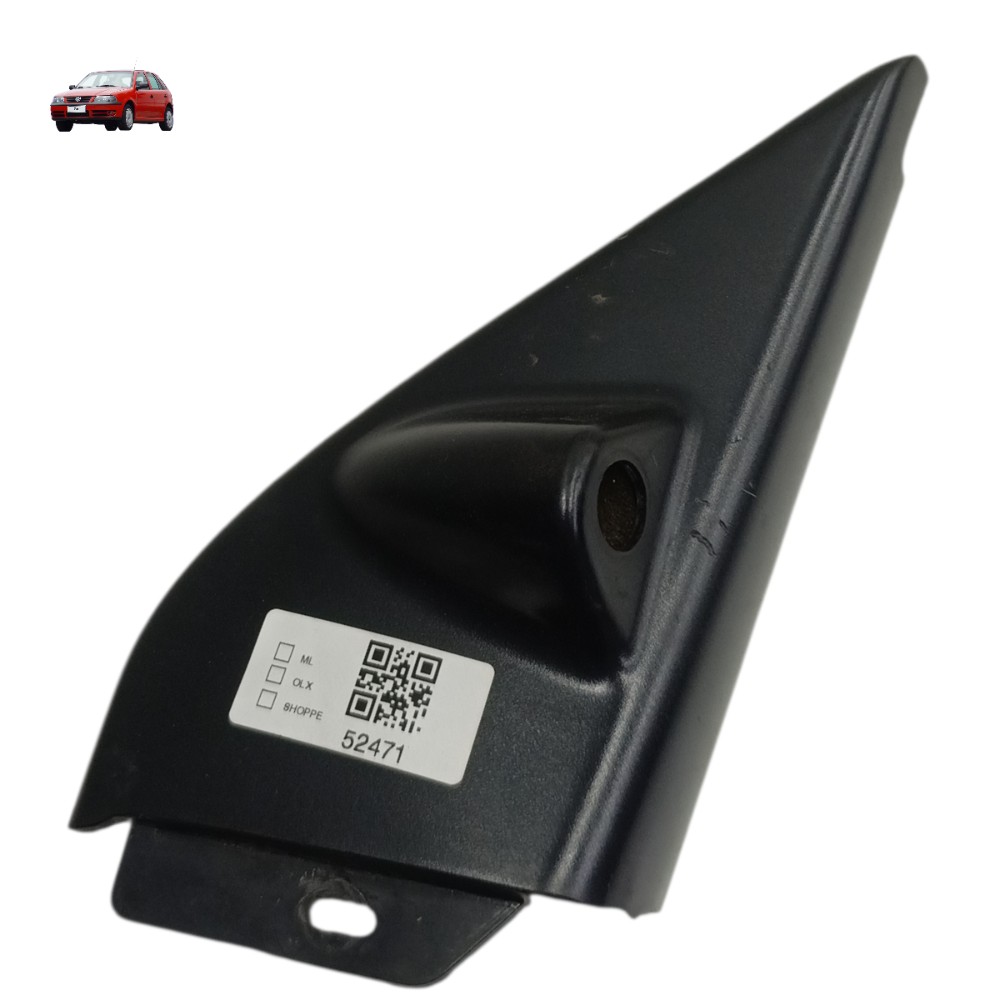 Acabamento interno retrovisor direito VW Gol G3 2000 2001 02 1