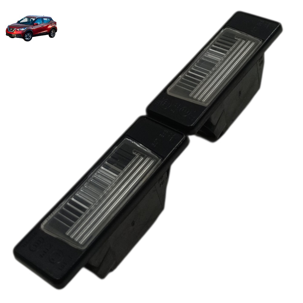 Par luz placa Nissan kicks 2018 2019 2020 2021 2022 2023 1