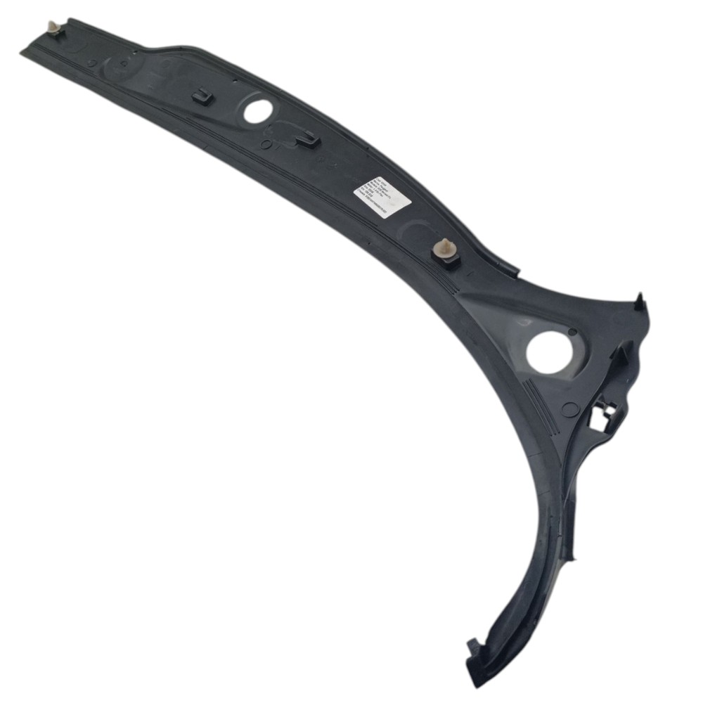 Grade Churrasqueira Esquerda Peugeot 206 2006 2007 2008 2009 Preto Plástico 4