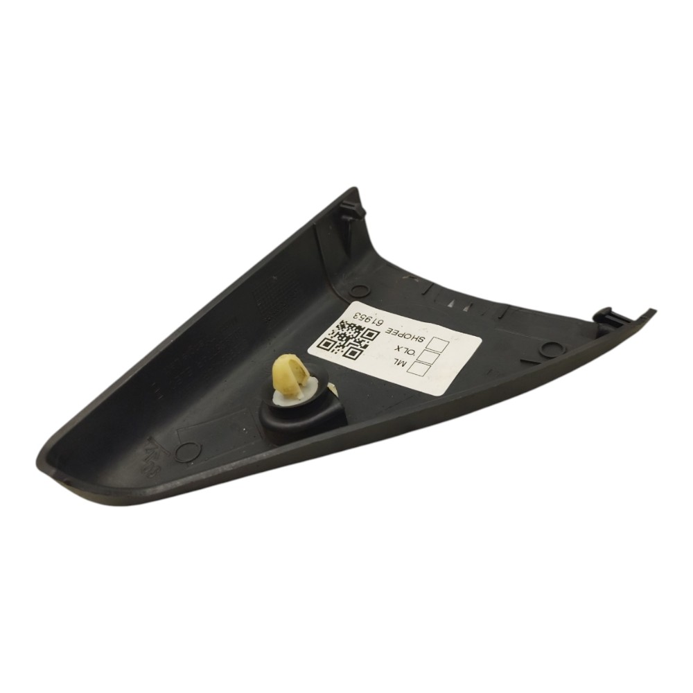 Moldura Interna Retrovisor Esquerdo Renault Sandero 2016 Preto 4