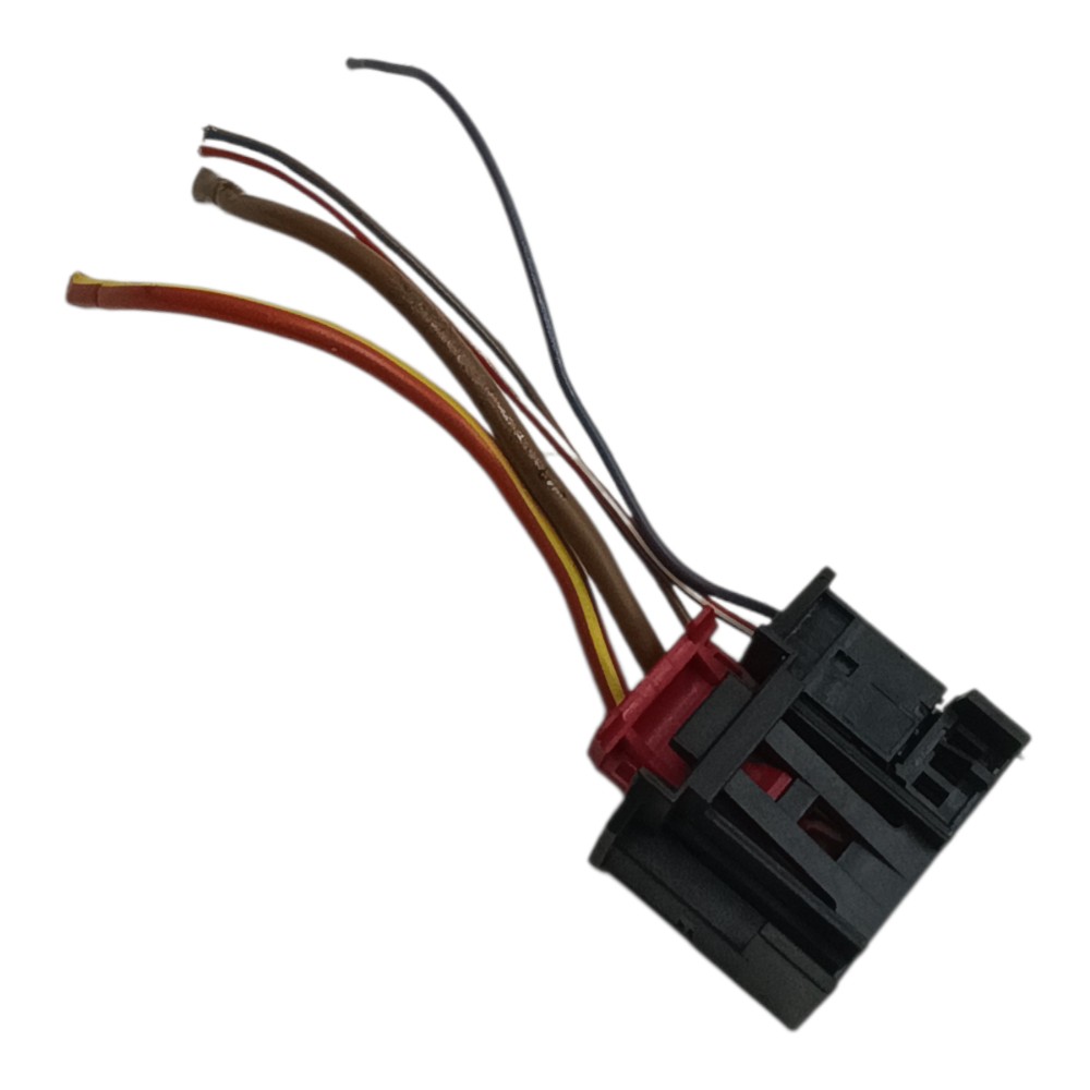 Plug motor vidro traseiro direito VW Polo 2018 2019 2020 21 3