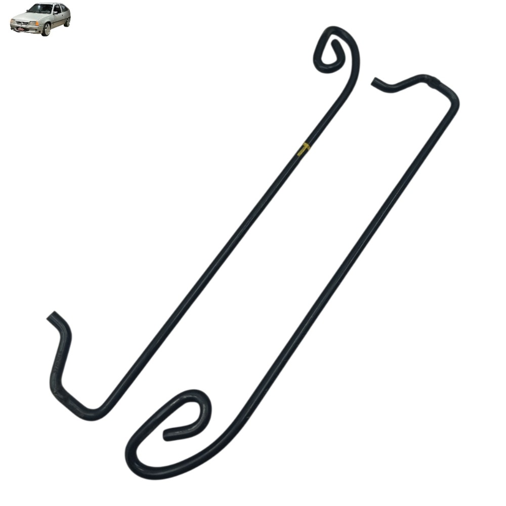 Par suporte cinto dianteiro gm kadett gls 1996 1997 1998
