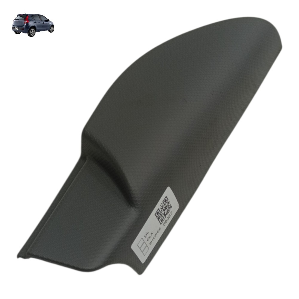 Acabamento Interno Direito Retrovisor Fiat Palio 2013 2014 Cinza