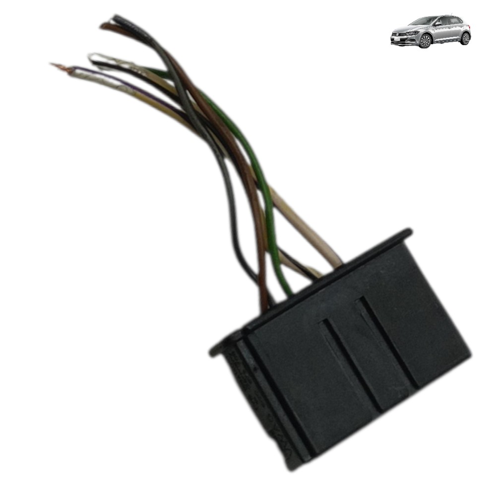 Plug fechadura traseira esquerda VW Polo 2018 2019 2020 2021 1