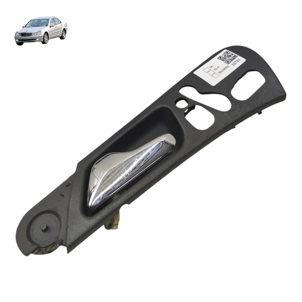 Maçaneta interna dianteira esquerda Mercedes c230k 2003 2004