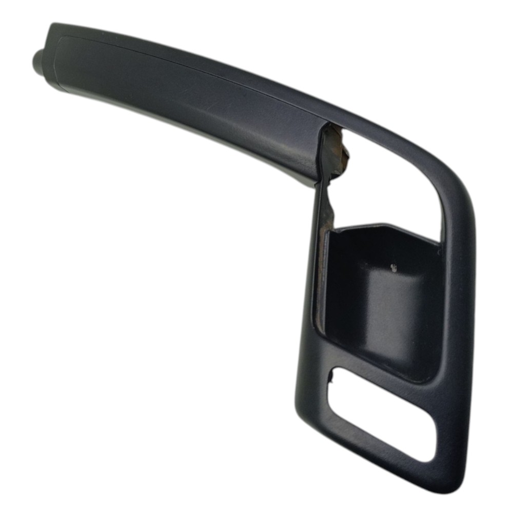 Puxador Interno Porta Traseira Esquerda Vw Polo Hatch 2008 Preto Traseira 2