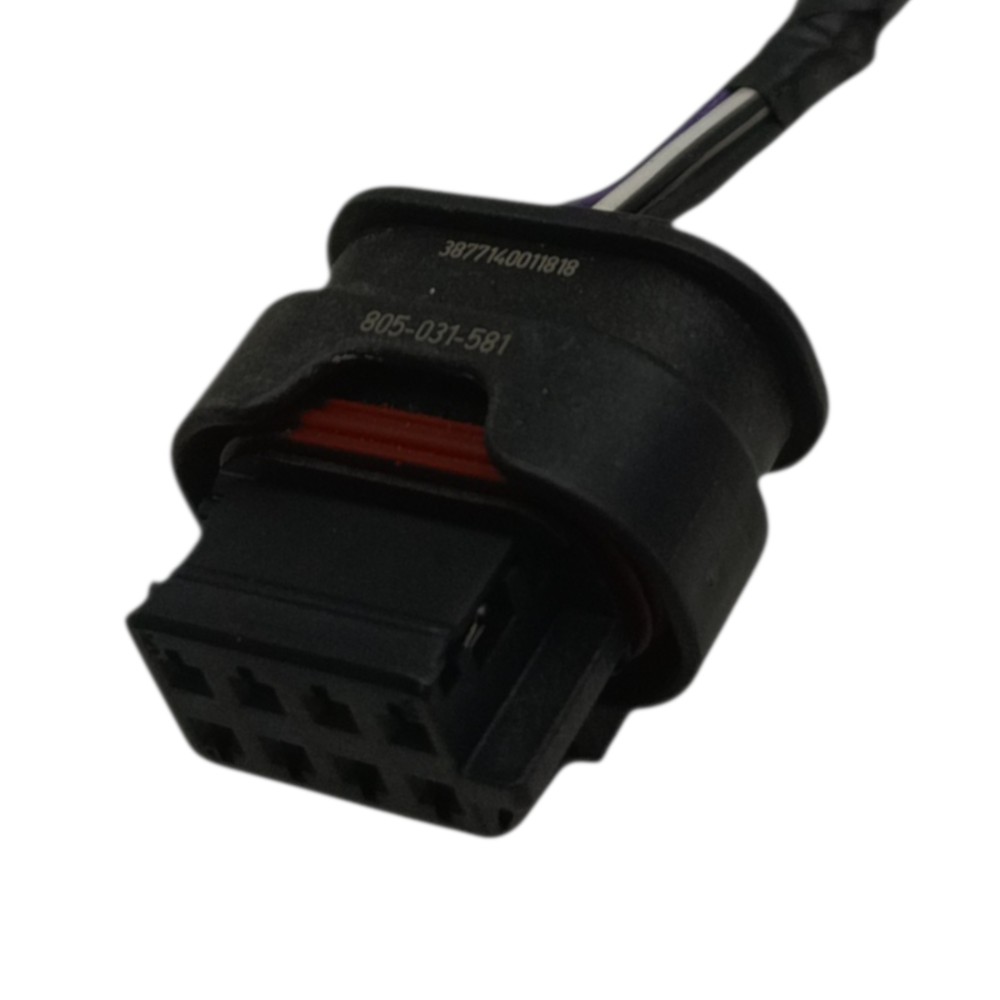 Plug fechadura porta dianteira esquerda Fiat toro 2025 2024 3