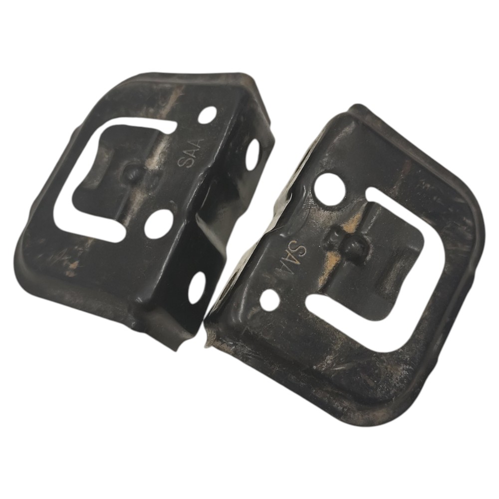 Par suporte guia parachoque traseiro Honda Fit 2004 2005 06 3