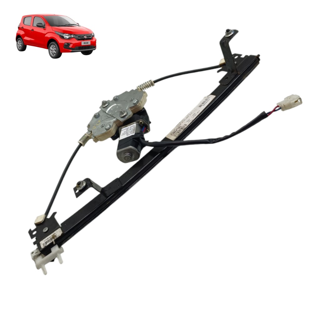 Motor Máquina Vidro Dianteiro Esquerdo Fiat Mobi 2017 2018 1