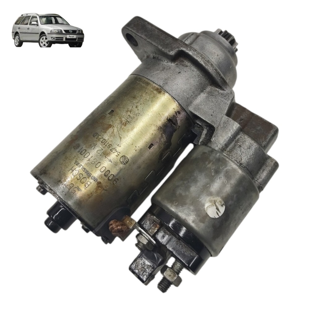 Motor Arranque Partida Vw Parati Gol G3 1.0 16v 2001 2002 03