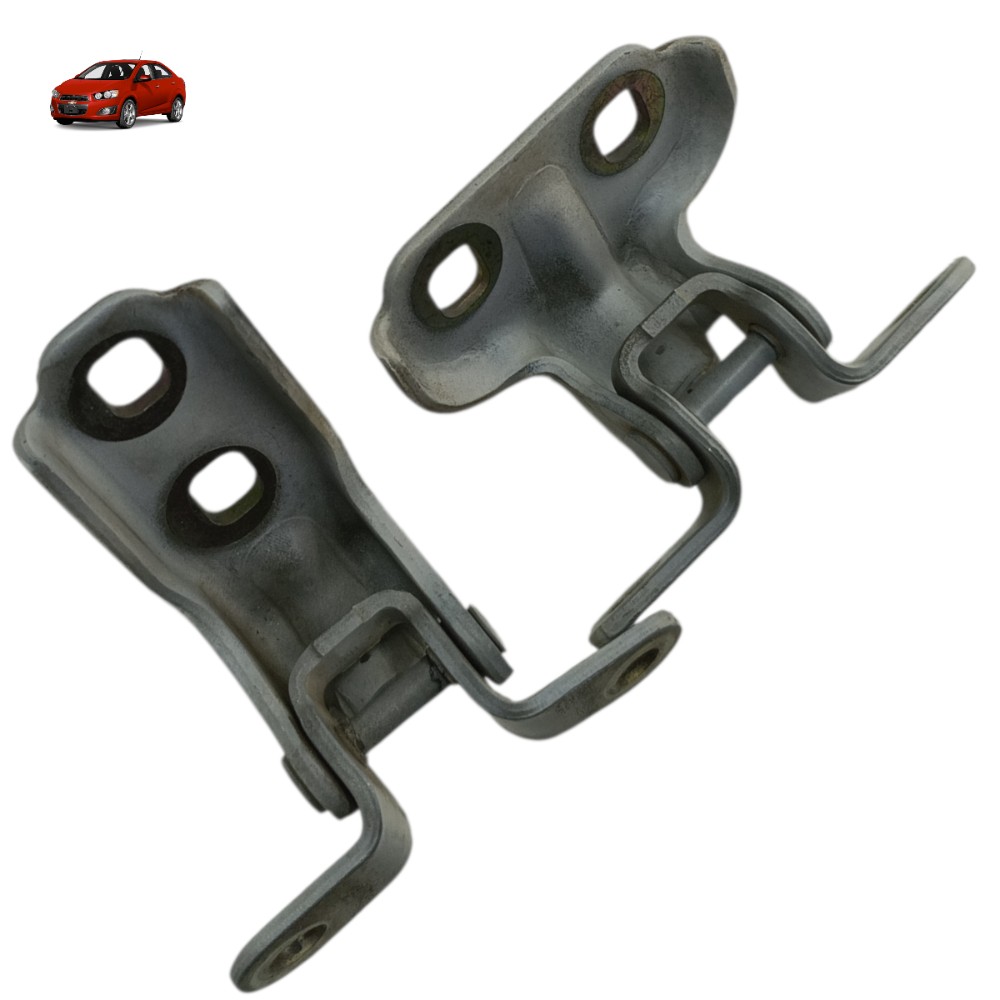 Par Dobradiça Porta Dianteira Esquerda Gm Sonic 2014 2013 12 1