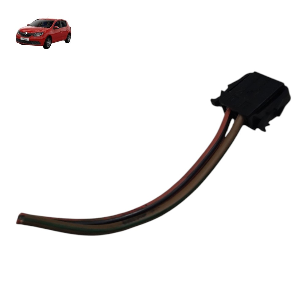 Plug Conector Ventilador Caixa Ar Forçado Renault Sandero 16 1