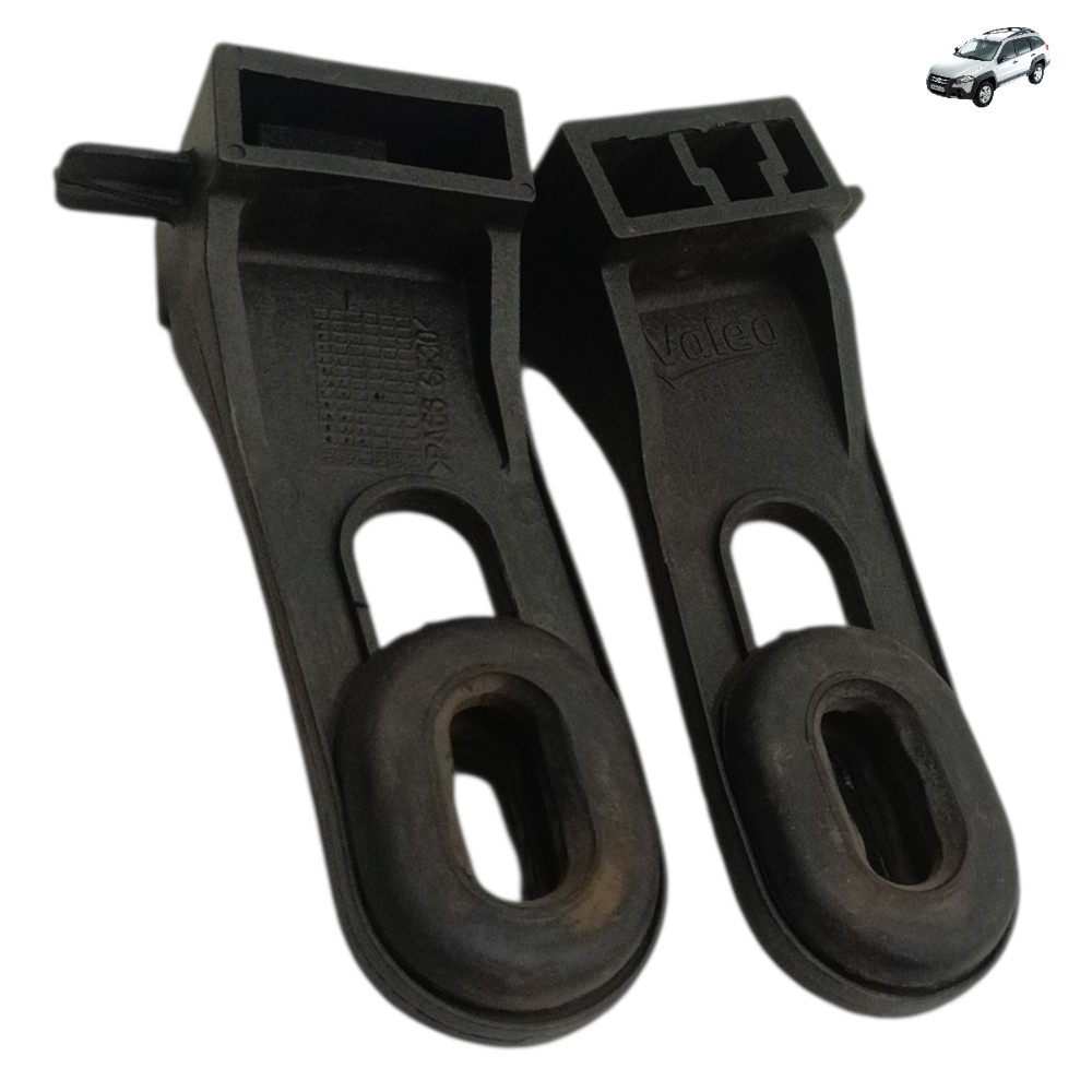 Par suporte radiador Fiat Palio Adventure 1.8 2009 2010 2011