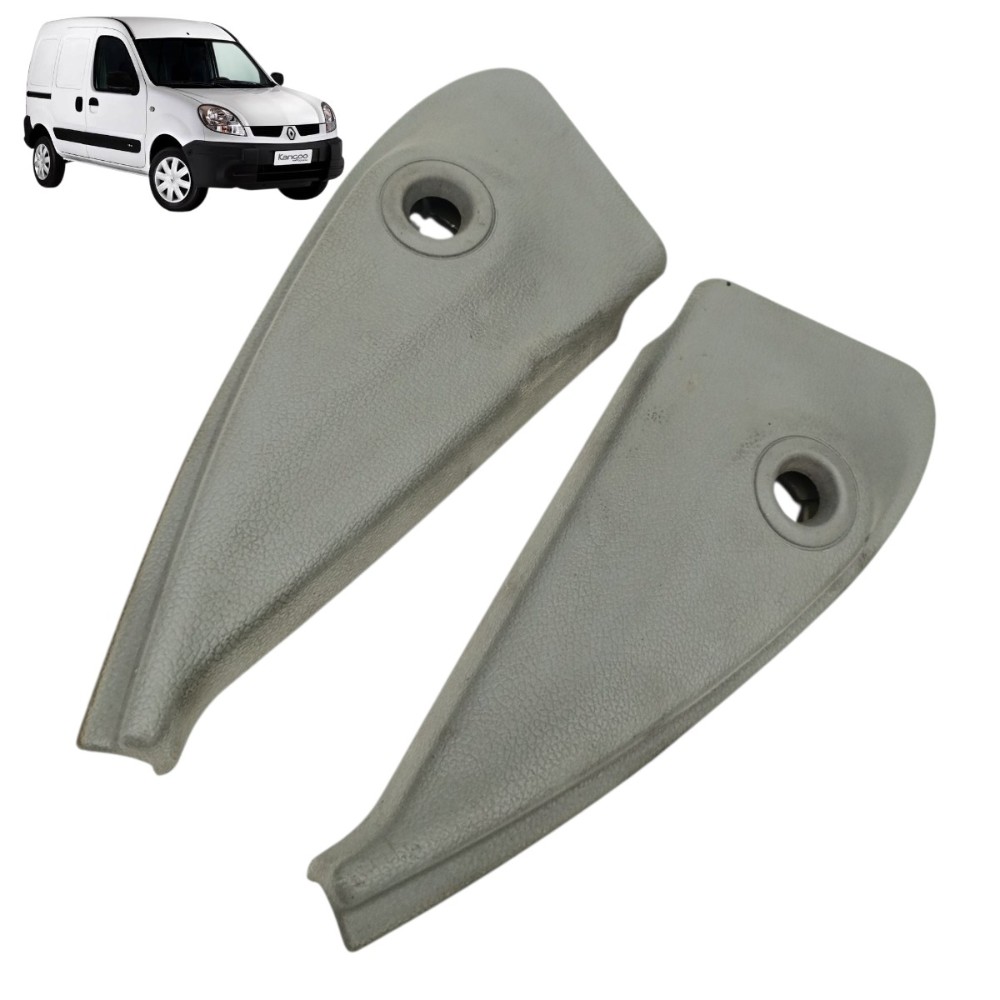 Par acabamento retrovisor Renault Kangoo 2007 até 2018