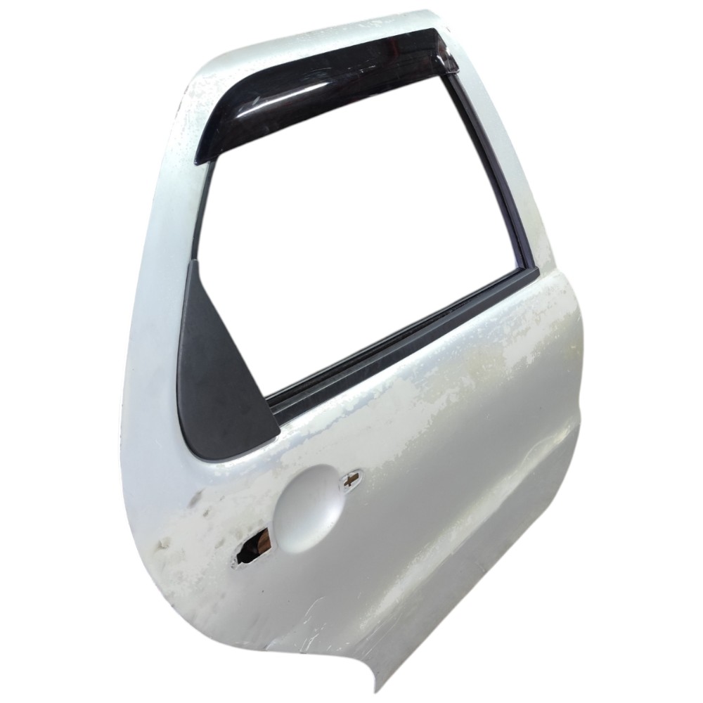 Porta Traseira Direita Fiat Palio 2011 2010 2009 08 Detalhe Traseira Direito Prata 2