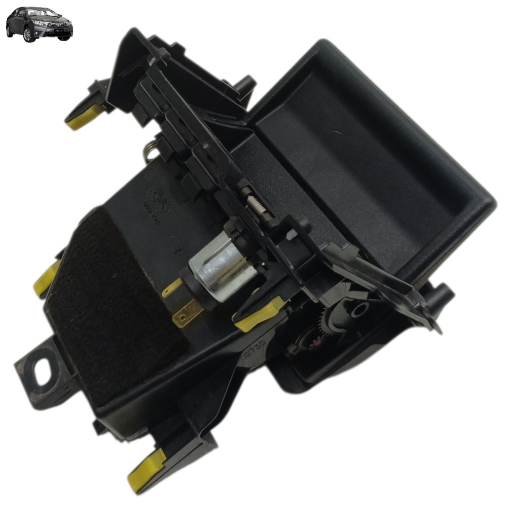 Porta Objeto Tomada 12v Painel Toyota Corolla 2016 2017 2018 Preto 1