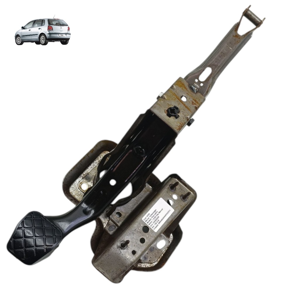 Pedal Freio C/ Suporte Vw Polo 2006 2007 2008 2009 2010 2011 1