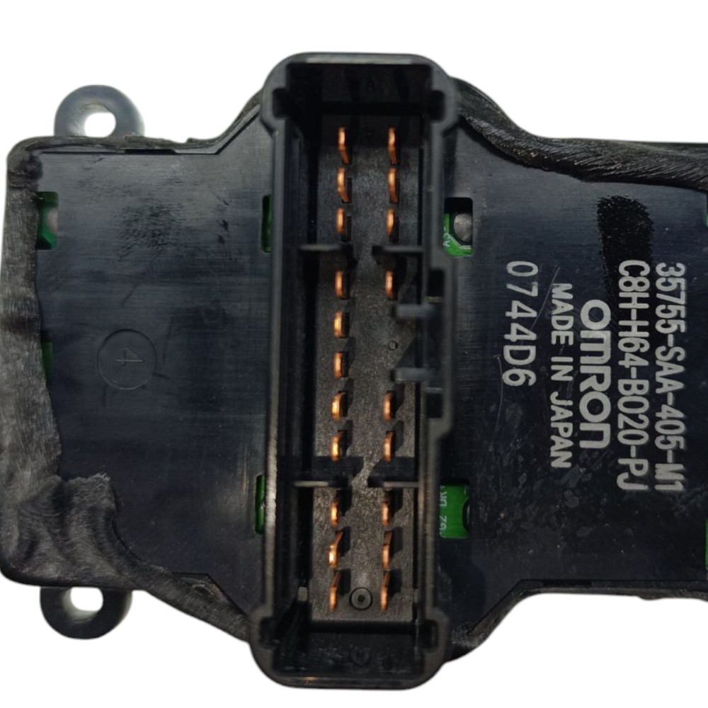 Comando Botão Vidro Honda Fit 2004 2005 2006 2007 2008 4