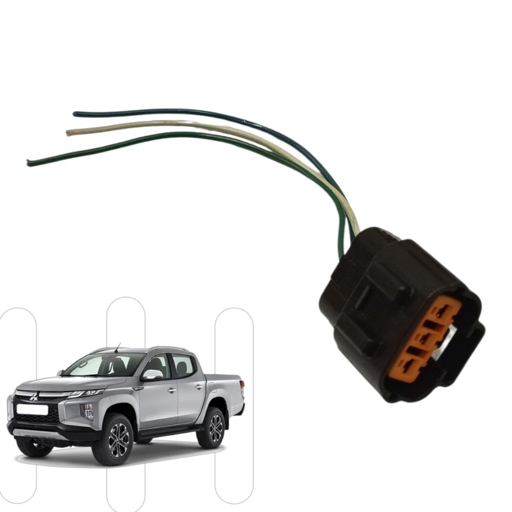 Plug atuador turbina Mitsubishi L200 2.4 diesel 2024 2023 22