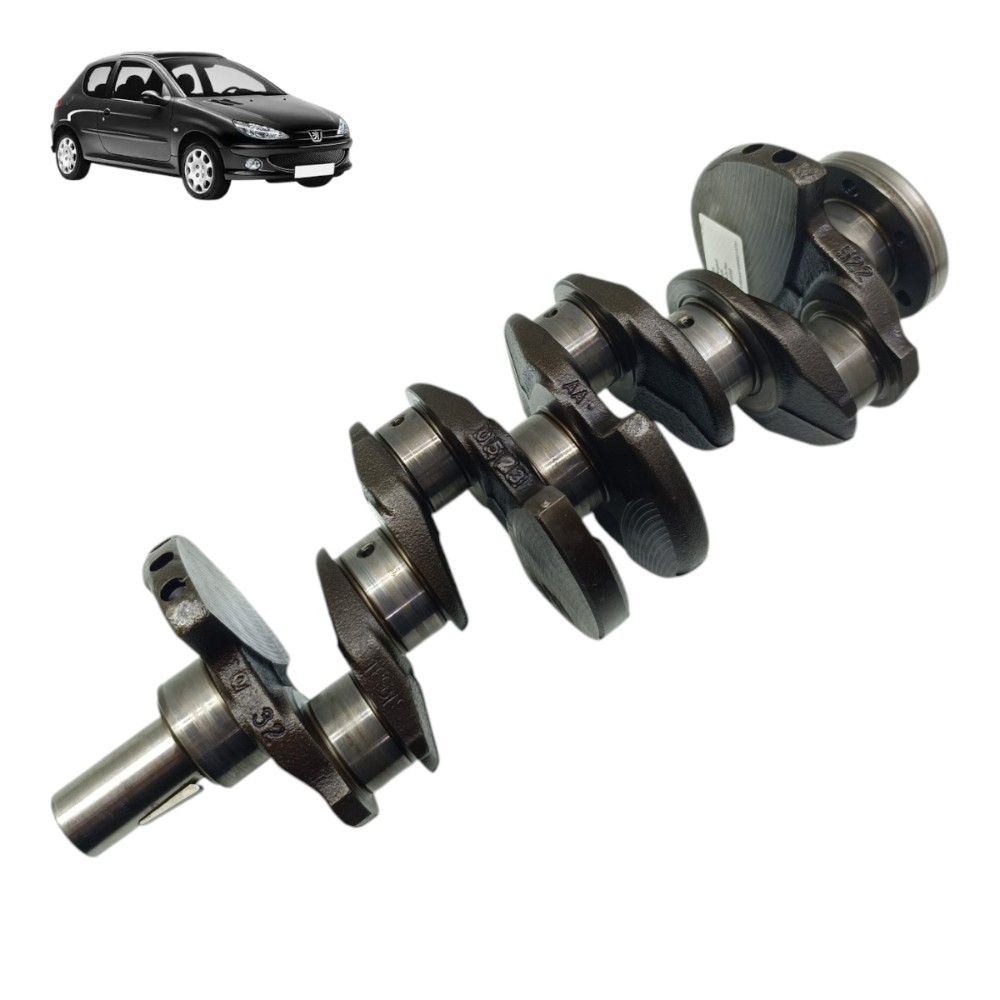 Virabrequim Peugeot 206 207 1.4 Flex 2007 2008 2009 0.30mm