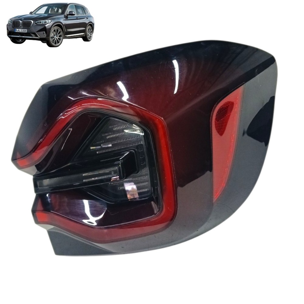 Lanterna Led Direita Bmw X3 30e G01 2024 2023 2022 Original Direito/passageiro Vermelho