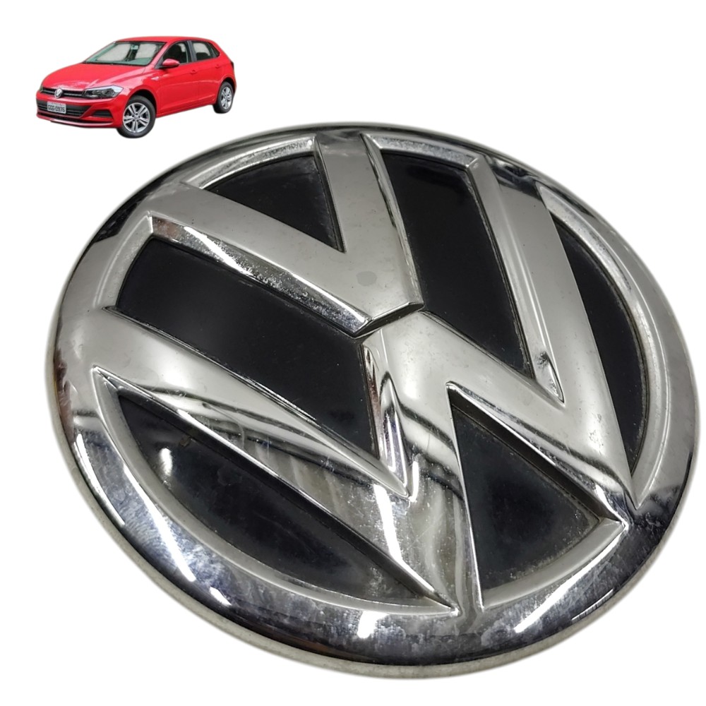 Emblema tampa traseira VW Polo virtus nivus 2019 2020 2021 1