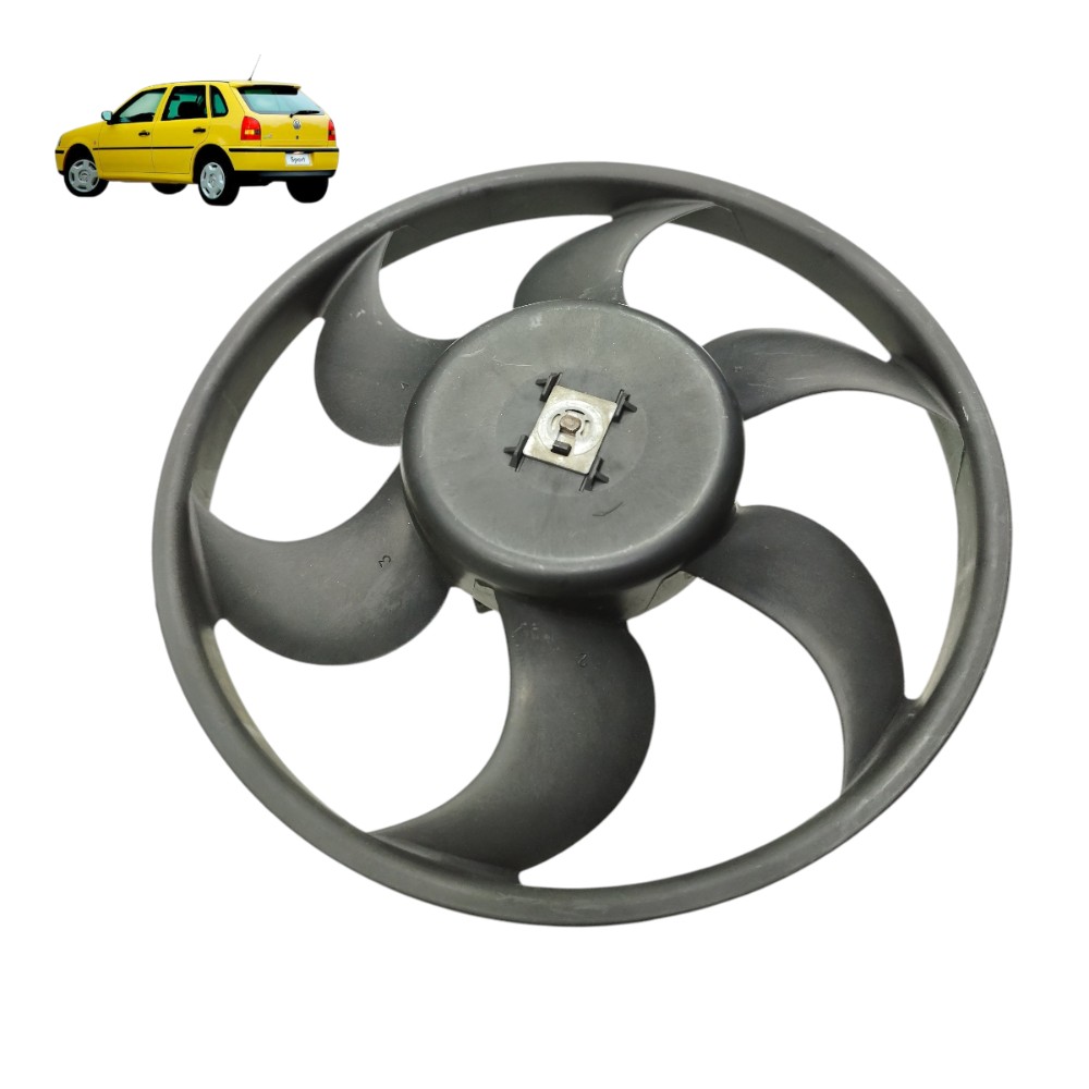 Ventoinha radiador VW gol 1.0 16v g3 2000 2001 2002 2003