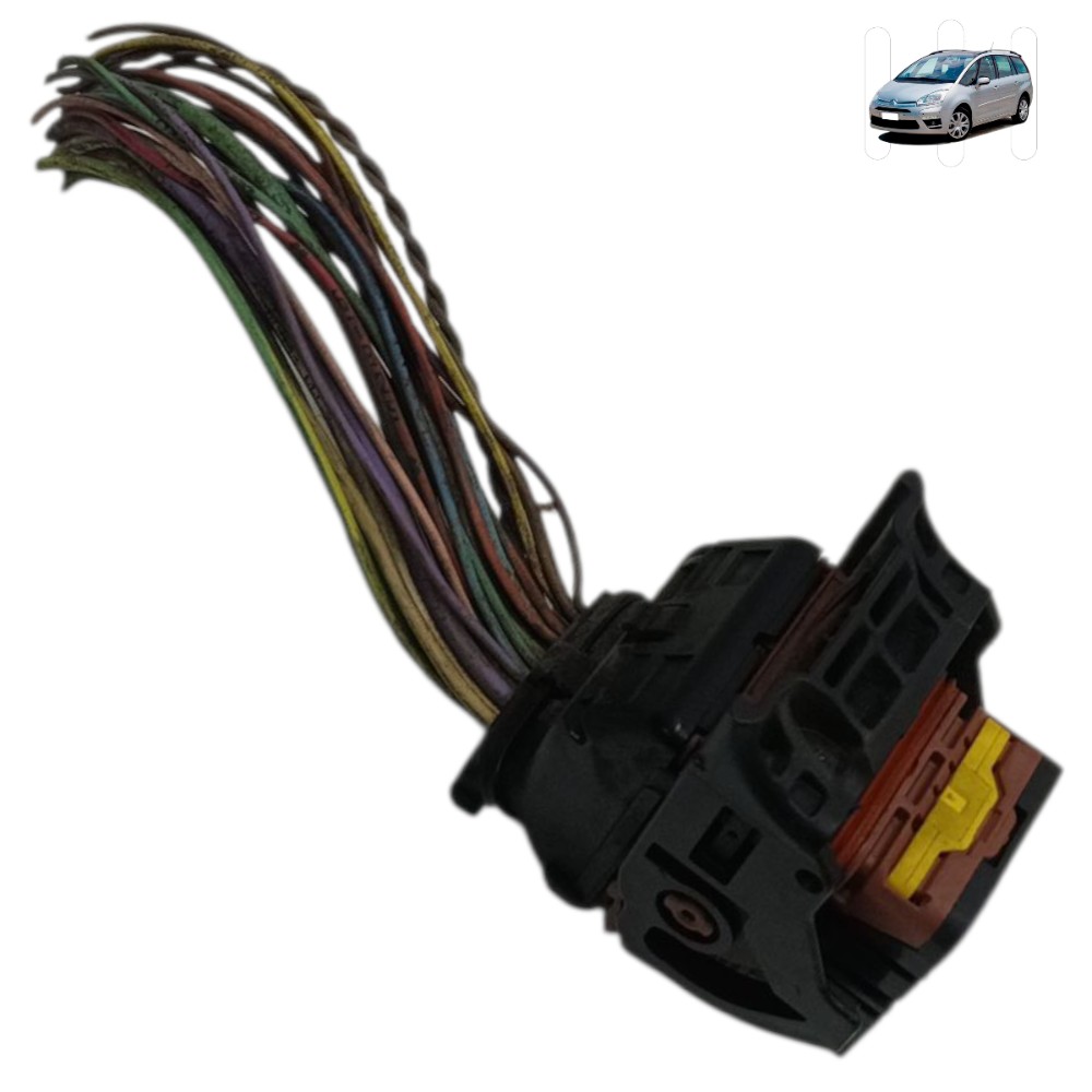 Plug conector módulo câmbio comelec Citroen grand c4 2.0 08 1