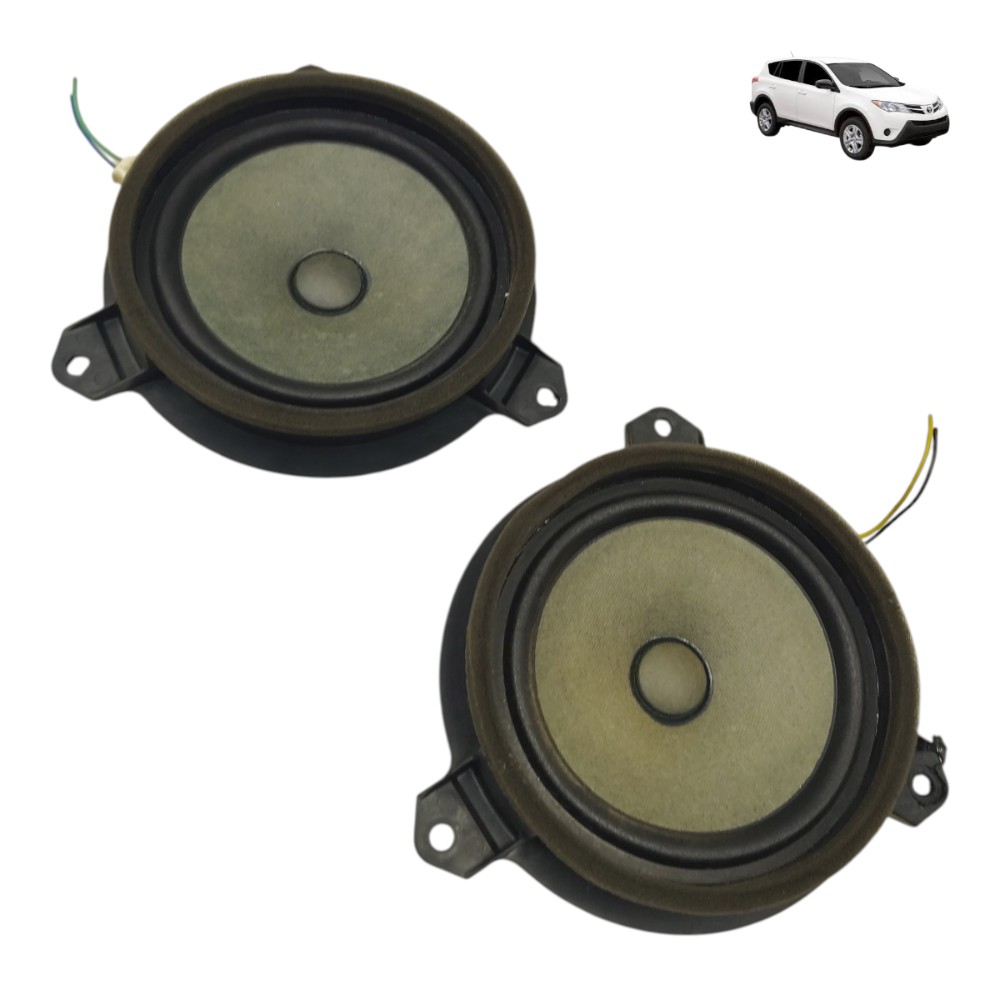 Par Alto Falante Porta Toyota Rav4 2013 2014 2015 2016 1